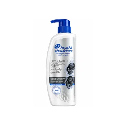 Head & Shoulders Anti Dandruff Shampoo Oxygenated Charcoal Detox 500ml