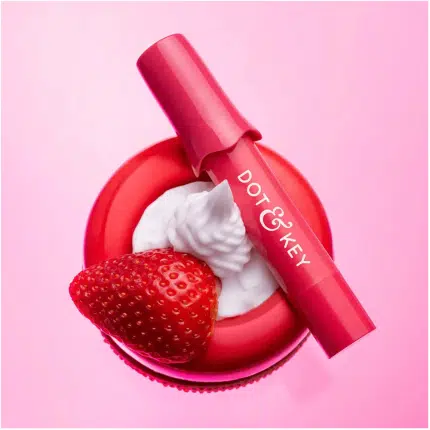 Dot & Key Meltie Lip Balm SPF 50+ - Strawberry Glaze (With 2% Kojic acid)
