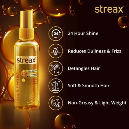 Streax Hair Serum Vitalized With Walnut Oil 55ml