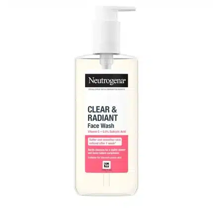 Neutrogena Clear & Radiant Face Wash with Vitamin C 200ml