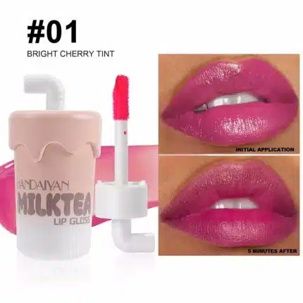 Handiayana Lip Gloss Mini Milk Tea 01