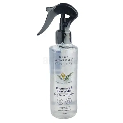 Bare Anatomy Rosemary Rice Water Hair Growth Spray - 200ml