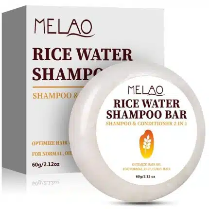 Melao Rice Water Shampoo Bar Conditioner 2 in 1