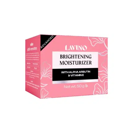 Lavino Brightening Moisturizer - with Alpha Arbutin & Vitamin E - 50gm