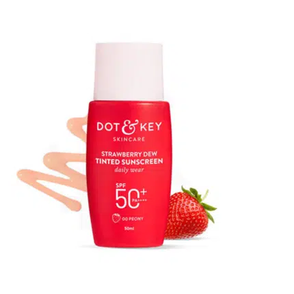 Dot and Key Strawberry Dew Tinted Sunscreen SPF 50+ PA++++ - 00 PEONY