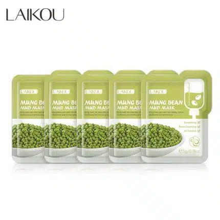 Laikou Mung Bean Mud Mask -5pcs