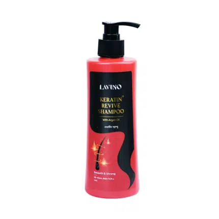 Lavino Keratin Revive Shampoo with Argan Oil - 350ml