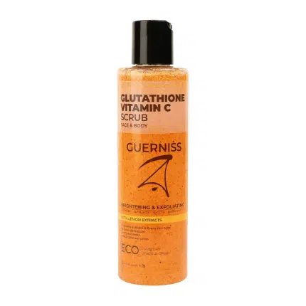 Guerniss Raw Glutathione Vitamin C Face & Body Scrub 200ml