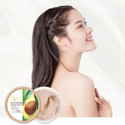 Fenyi Shea Butter Body Scrub | Avocado Exfoliating Scrub100g