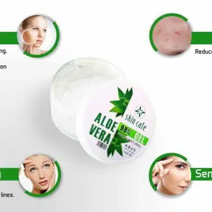 Skin cafe - Aloe Vera Gel 100% pure & Natural Aloe Vera gel 98%