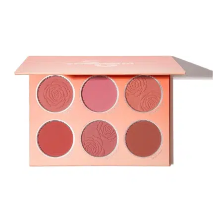 SheGlam Floral Flush Blush Palette - Multicolor