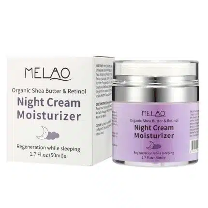 Melao Organic Shea Butter & Retinol Night Cream - 50ml