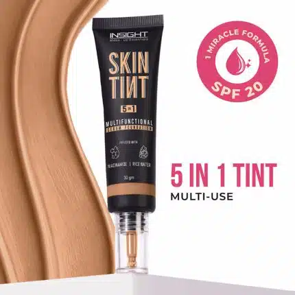 INSIGHT Skin Tint 5 In 1 Multifunctional Serum Foundation Hazelnut Shot 06