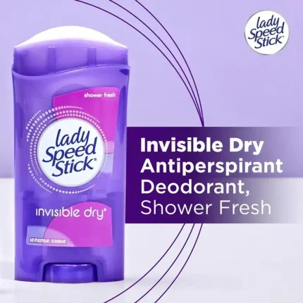 Lady Speed Stick Invisible Dry Deodorant Shower Fresh 65g