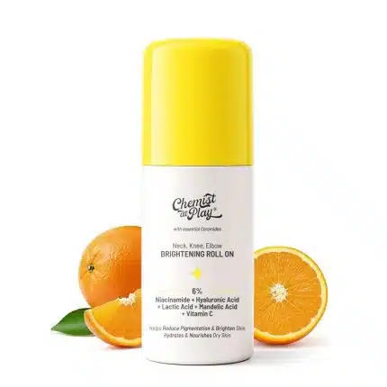 Chemist at Play Roll On Serum For Neck Knee & Elbow With 6% Vitamin C+ 40ml