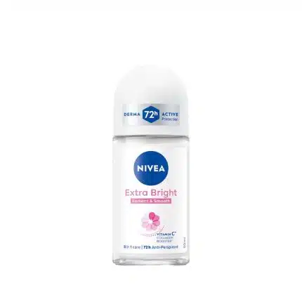 Nivea Extra Bright Radiant & Smooth Deodorant Roll On - 50 ml