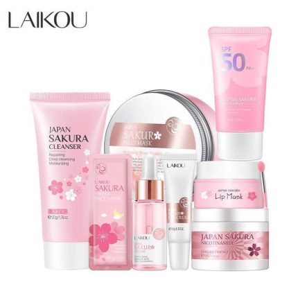 Laikou Sakura Skincare Set - 8pcs
