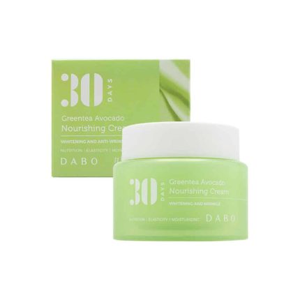Dabo 30 Days Green Tea Avocado Nourishing Cream 100ml