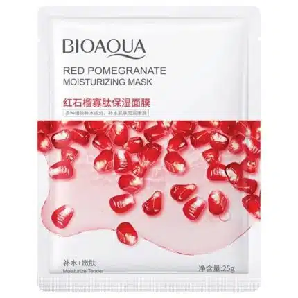 Bioaqua Red Pomegranate Sheet Mask Moisturizing Face - 25g