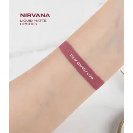 Nirvana Color Liquid Matte Lipstick -Pink Candy