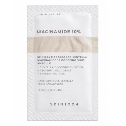 Skin1004 Madagascar Centella Niacinamide 10 Boosting Shot Ampoule 1.5ml