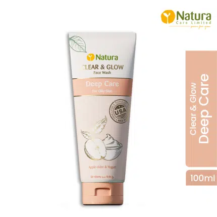 Natura Clear & Glow Deep Care Face Wash - 100ml