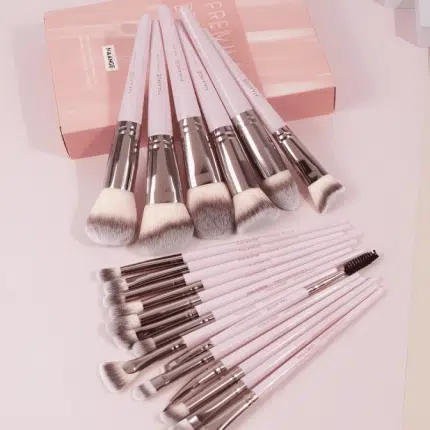 Maange Premium Brush Set Pink 20pcs
