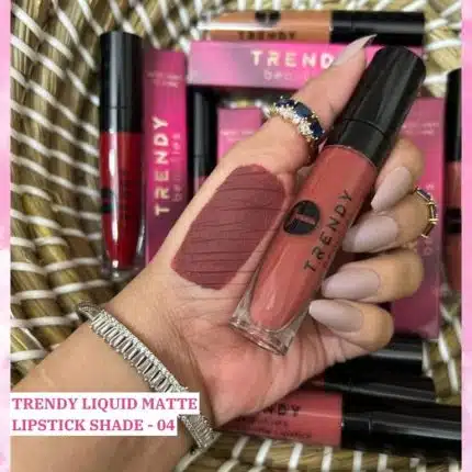 Trendy Beauties Liquid Matte Lipstick Waterproof 04