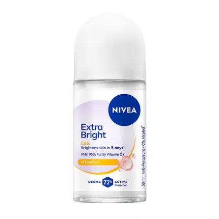 NIVEA Extra Bright Vitamin C & E Roll On Deodorant - 50ml