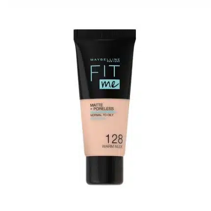 Maybelline Fit Me Matte & Poreless Foundation 128 Warm Nude