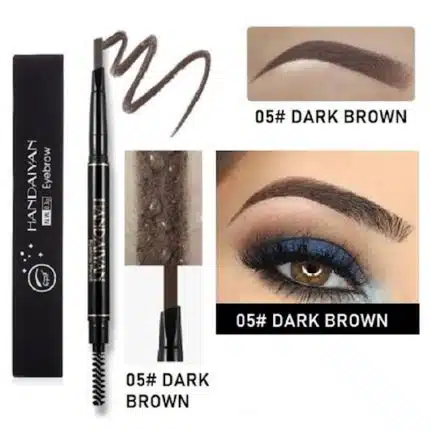 HANDAIYAN Double Eyebrow Pencil Brown Dark Brown 05
