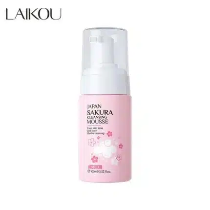 Laikou Japan Sakura Cleansing Mousse Face Cleanser - 100ml