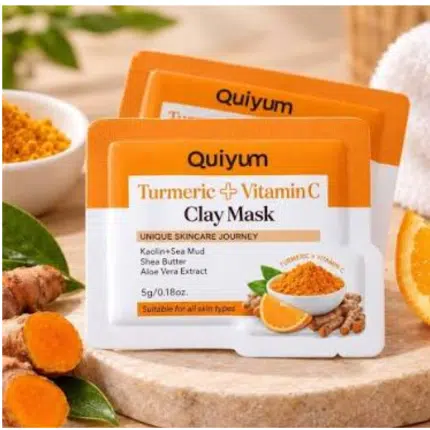 Quiyum Turmeric Vitamin Clay Mask 5g