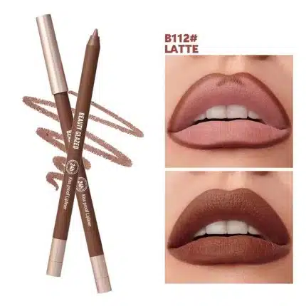 Beauty Glazed Waterproof & Long Lasting Lip Liner Pencil - B112 Latte