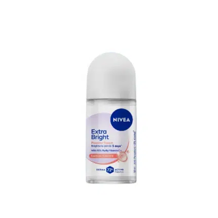 Nivea Extra Bright Powder Touch Deodorant Roll On - 50 ml