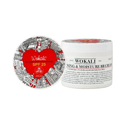 Wokali Whitening and Moisture BB Cream - Red