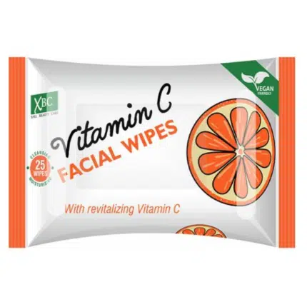 XPEL Vitamin C Facial Wipes 25 Wipes
