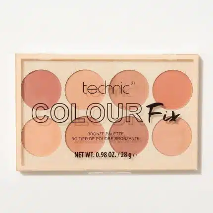 Technic Colour Fix Bronze Palette 8 Colour