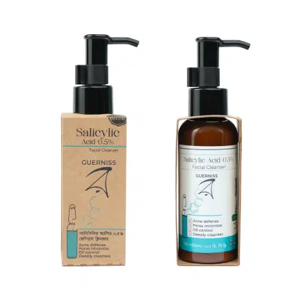 Guerniss Raw Salicylic Acid 0.5 Percent Facial Cleanser - 100ml