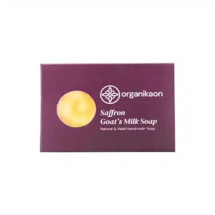 Organikaon Saffron Goat Milk Soap - 100gm