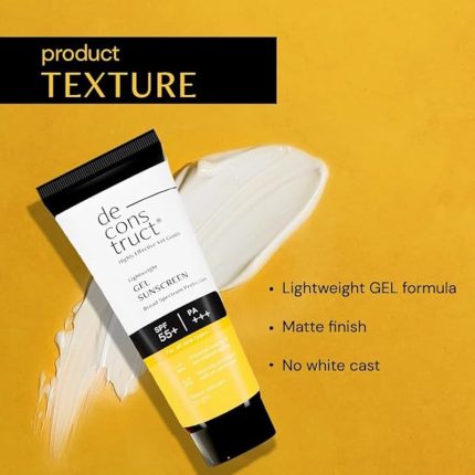 Deconstruct Lightweight Gel Sunscreen SPF 50+ PA+++ 50g