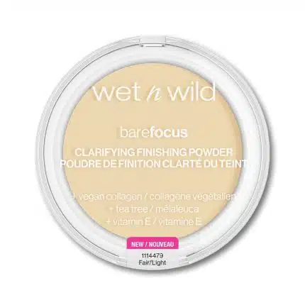 Wet N Wild Bare Focus Clarifying Face Powder- Fair Light