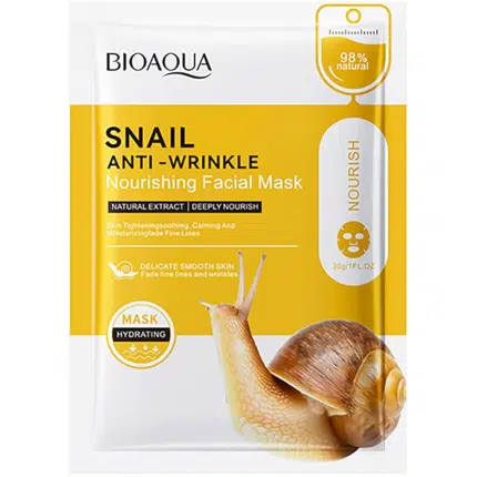 Bioaqua Snail Sheet Mask 25g