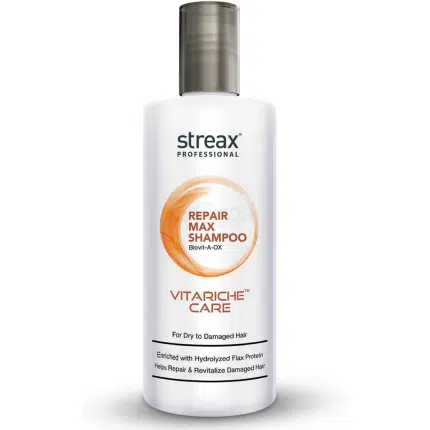 Streax Professional Vitariche Care Repair Max Shampoo 300ml (BD)