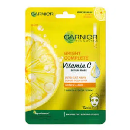 Garnier bright complete vitamin c serum mask - 28g
