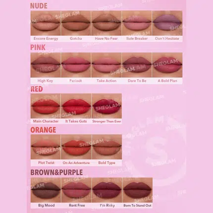 Sheglam Dynamatte Boom Long Lasting Matte Lipstick - Dare To Be