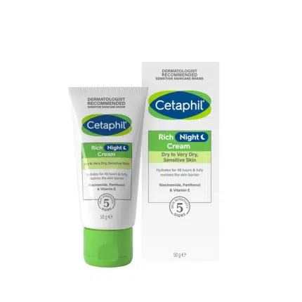 Cetaphil Rich Night Cream Dry to very Dry Sensitive Skin 50g