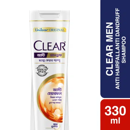 Clear Anti Dandruff and Anti Hairfall Shampoo - 330ml