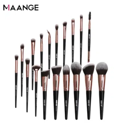 Maange 18 Piece Makeup Brushes Set – Black Color
