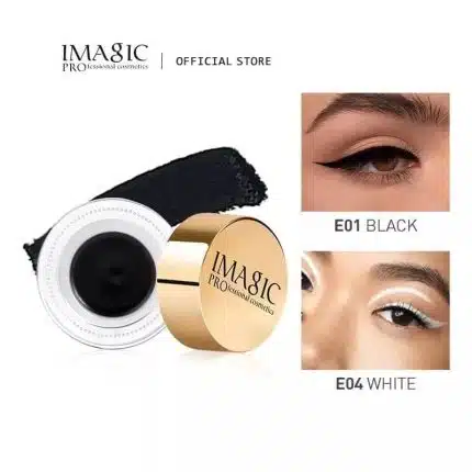 IMAGIC Waterproof Gel Eyeliner E04 White